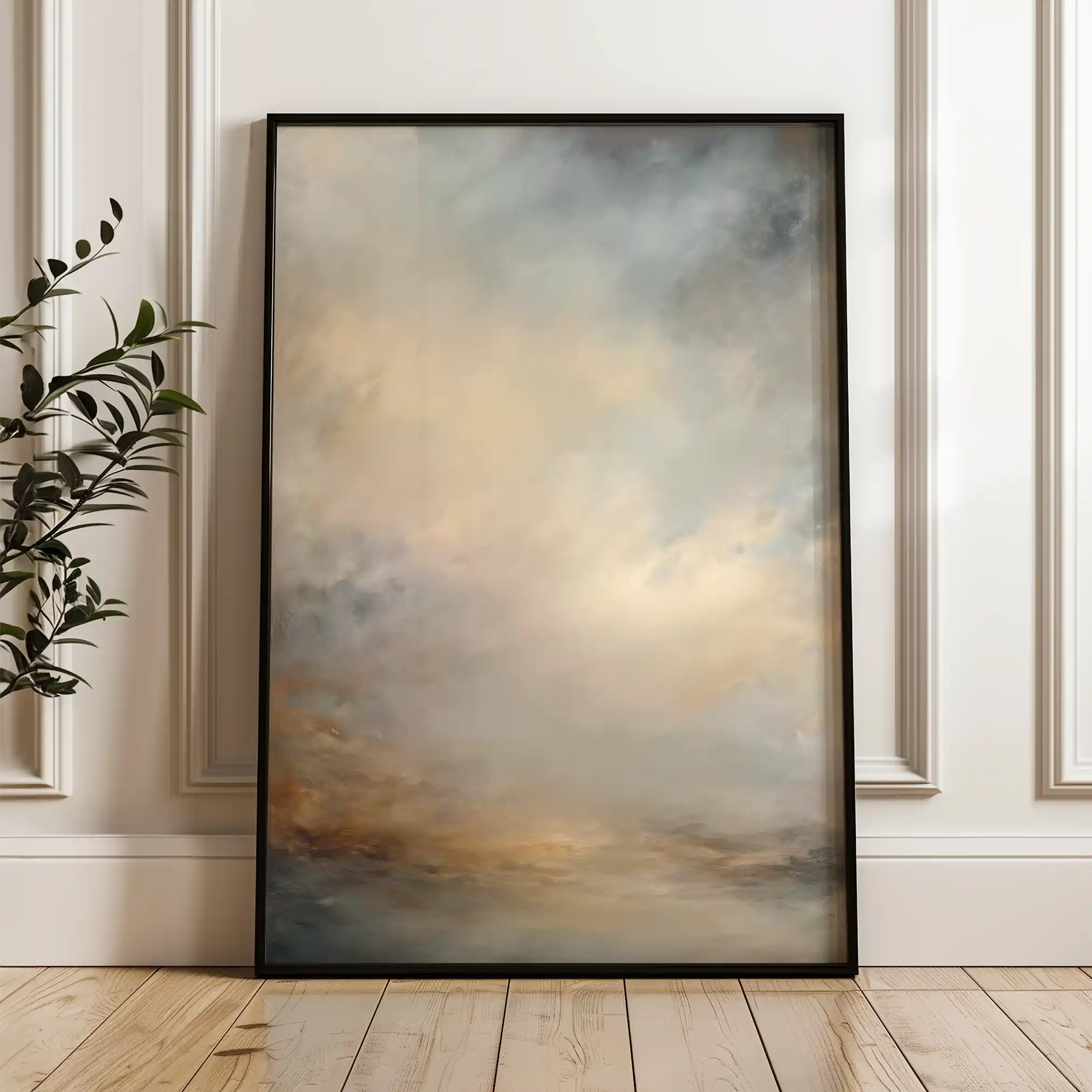 Abstract 1892 Canvas Art 60 x 40 cm / Stretched on hidden frame