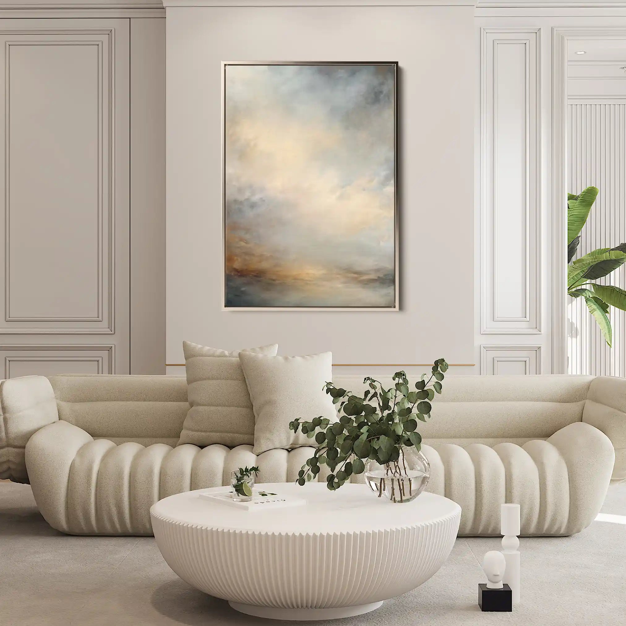 Abstract 1892 Canvas Art 60 x 40 cm / Stretched on hidden frame