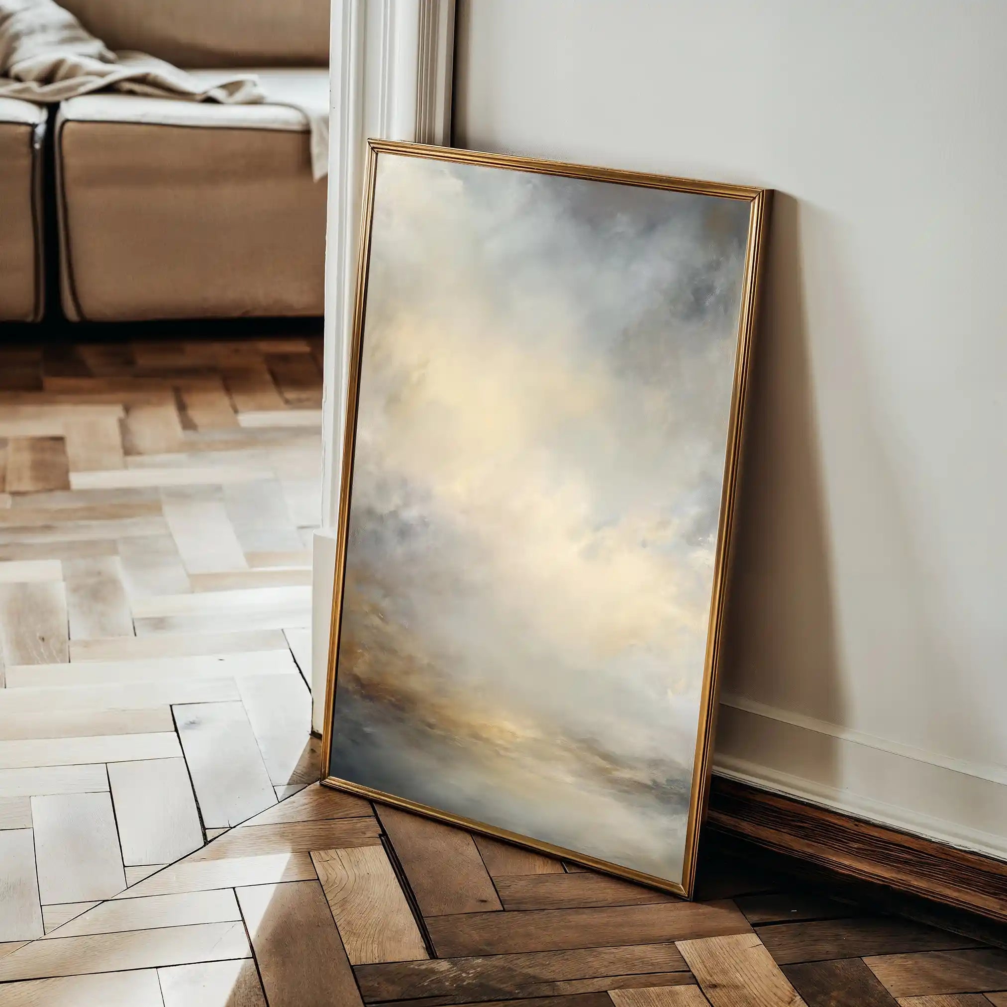 Abstract 1892 Canvas Art 60 x 40 cm / Stretched on hidden frame