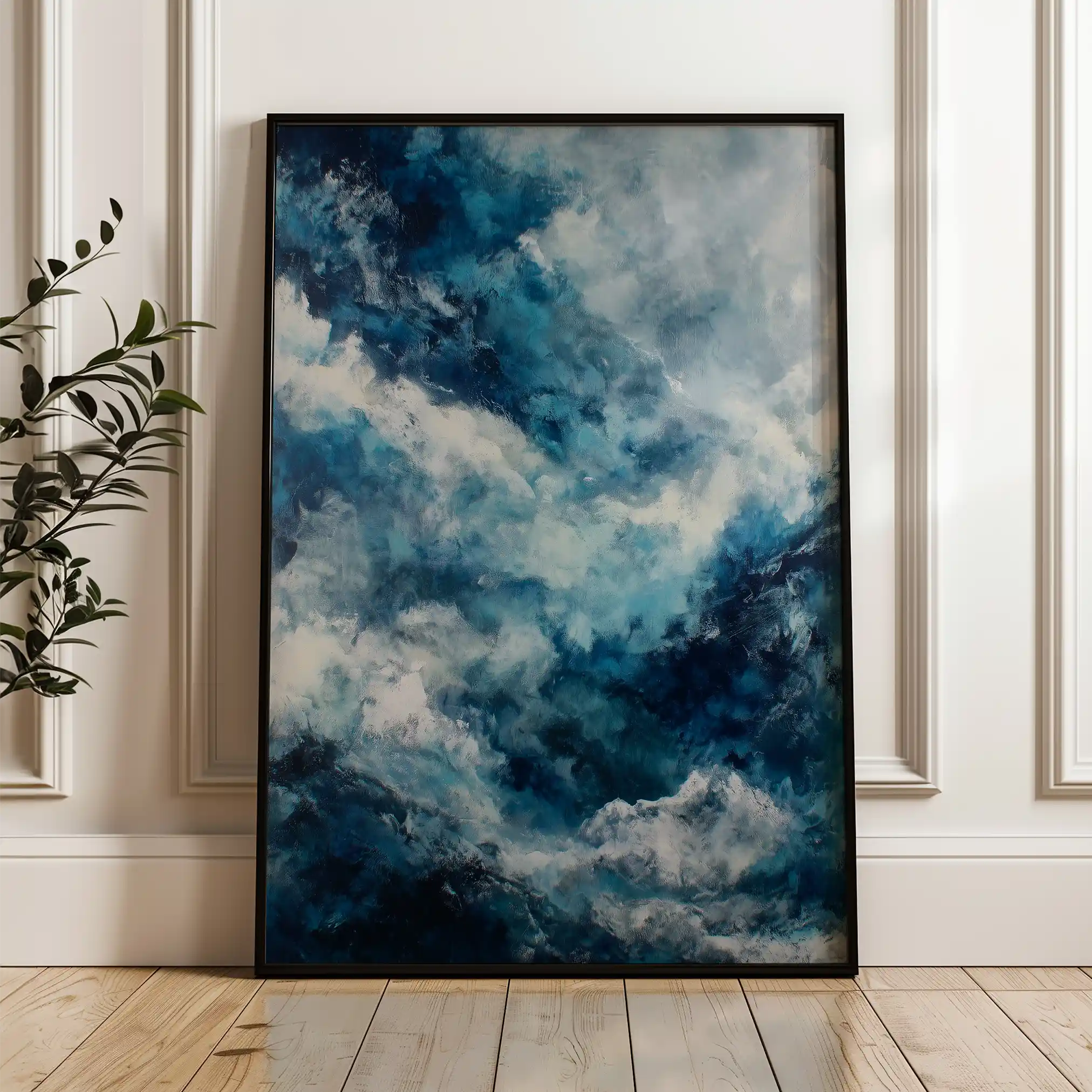 Abstract 1894 Canvas Art 60 x 40 cm / Stretched on hidden frame