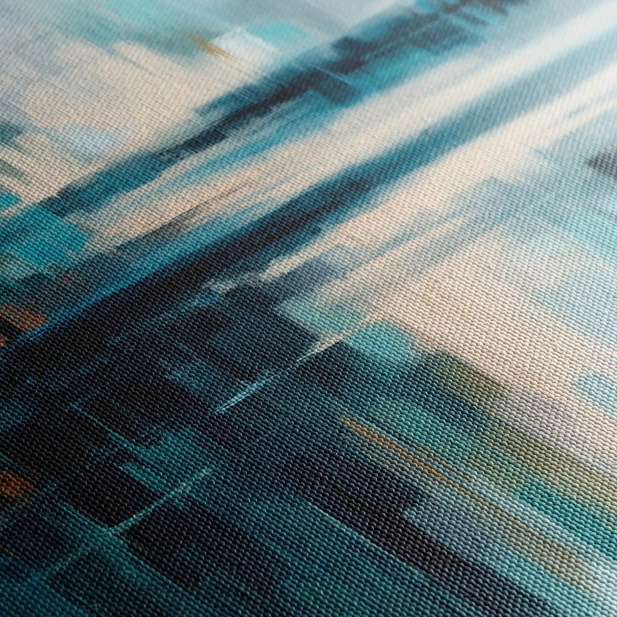 Abstract 1895 Canvas Art 60 x 40 cm / Stretched on hidden frame
