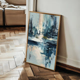 Abstract 1896 Canvas Art 60 x 40 cm / Stretched on hidden frame