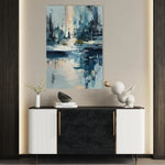 Abstract 1896 Canvas Art 60 x 40 cm / Stretched on hidden frame