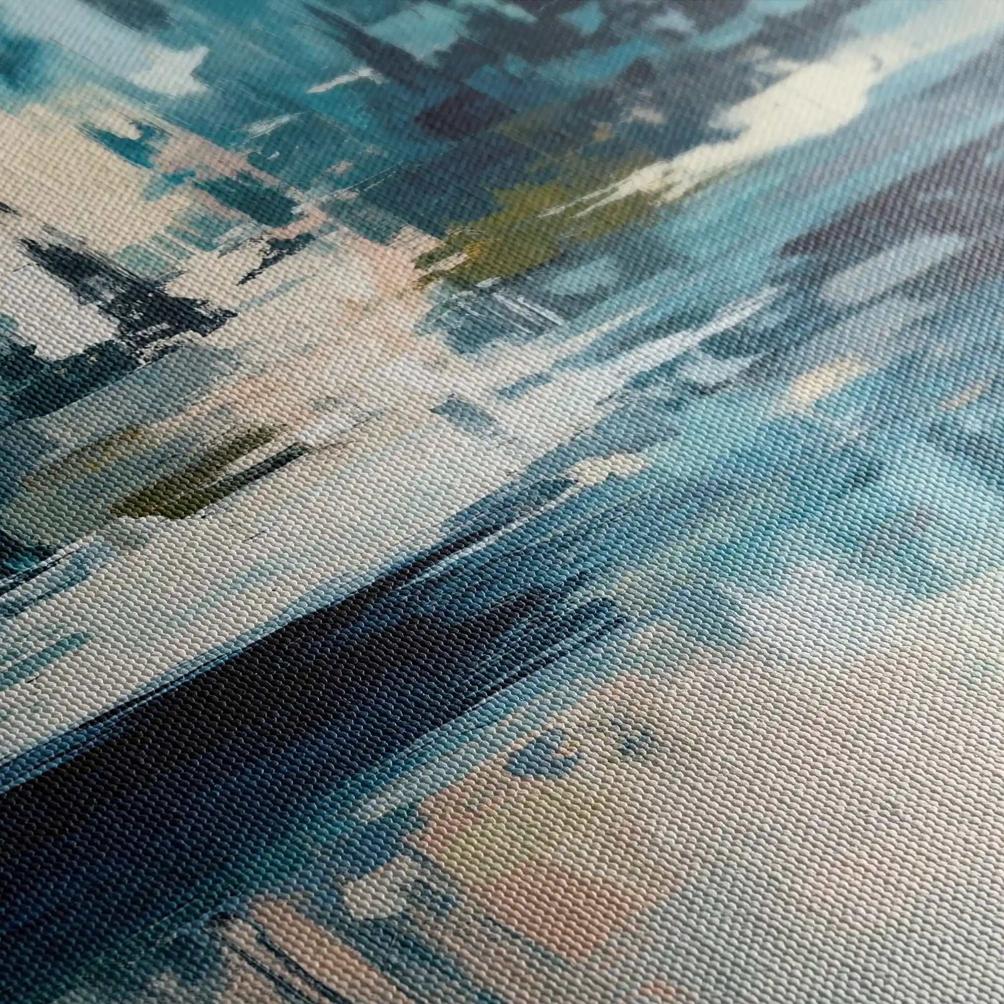 Abstract 1896 Canvas Art 60 x 40 cm / Stretched on hidden frame