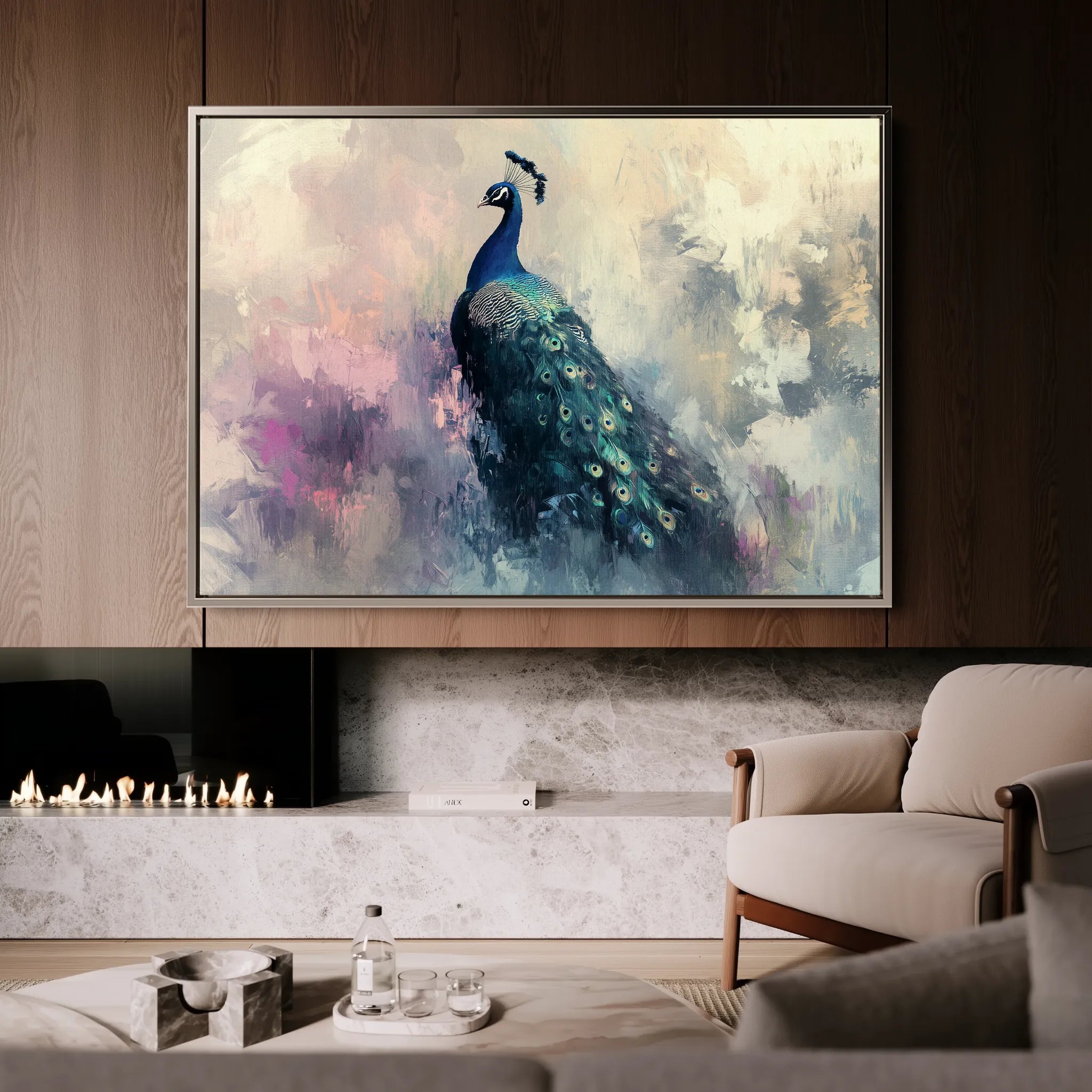 Animals Canvas Wall Art WAD190-AN 90 x 60 cm / Stretched on hidden frame