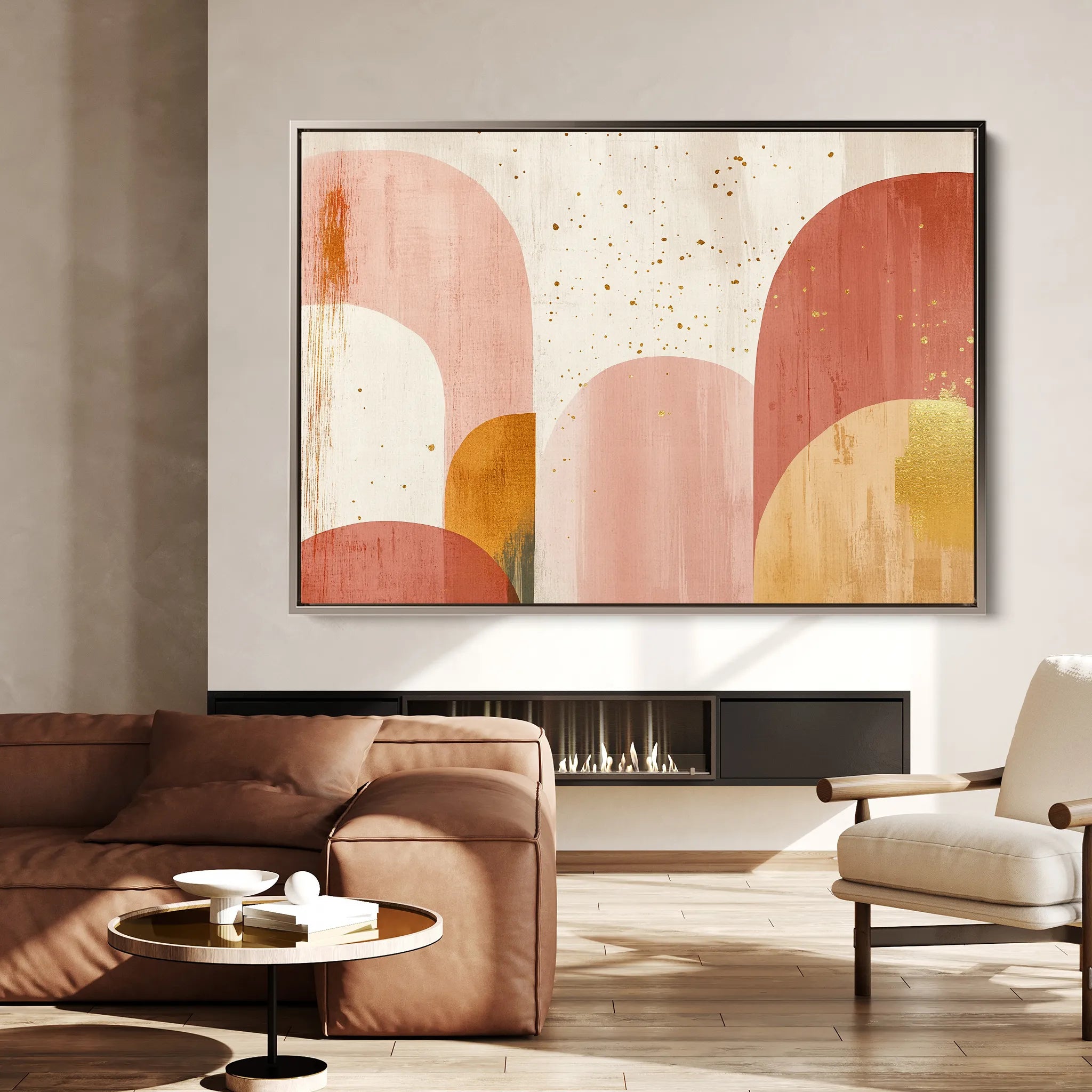 Boho Canvas Wall Art WAD190-BH 90 x 60 cm / Stretched on hidden frame