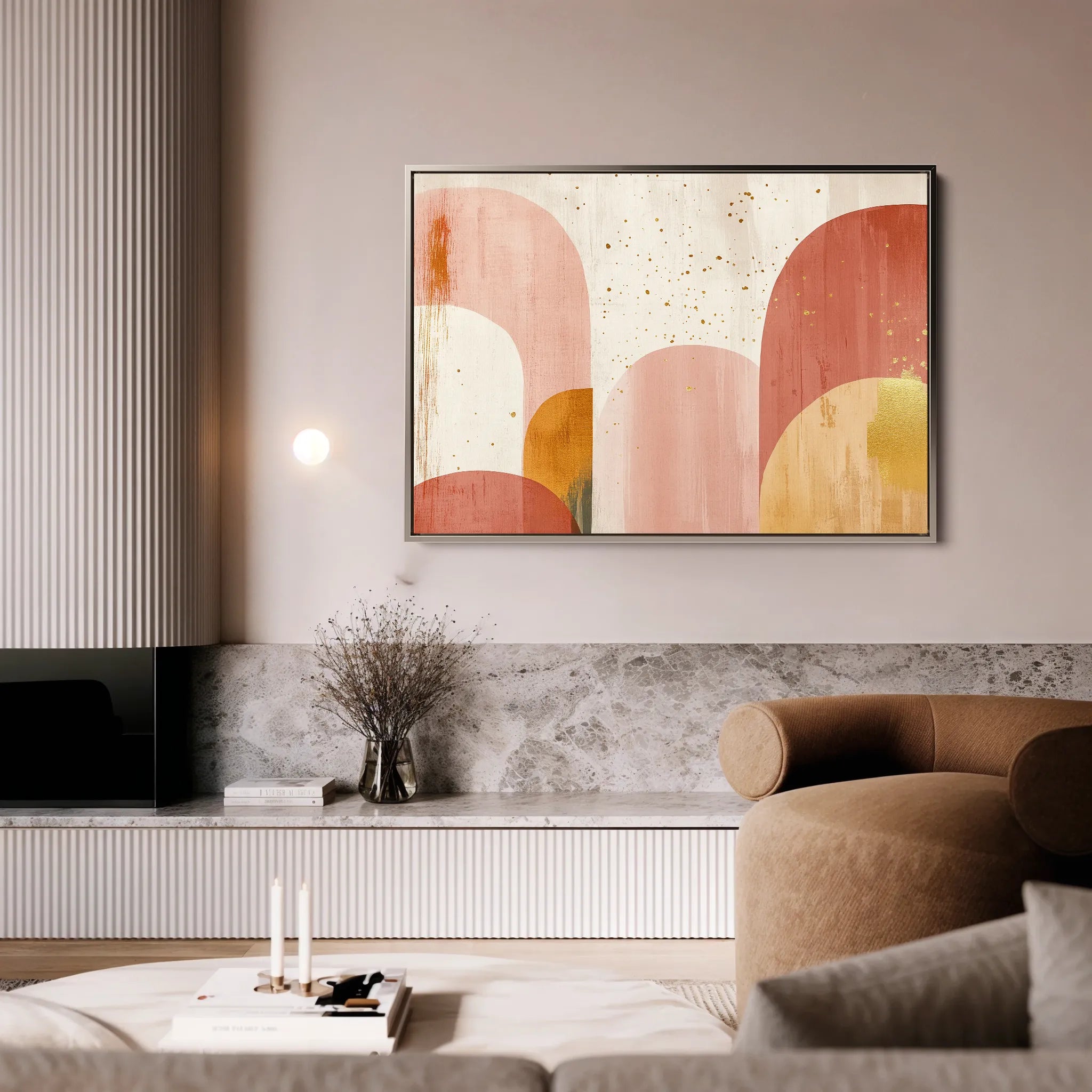 Boho Canvas Wall Art WAD190-BH 90 x 60 cm / Stretched on hidden frame
