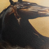 Horses 190 Canvas Art 90 x 60 cm / Stretched on hidden frame