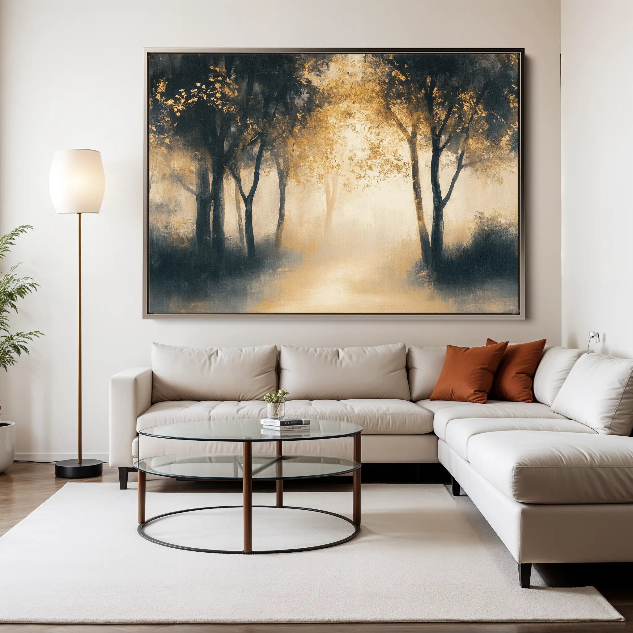 Landscape Canvas Wall Art WAD190-L 90 x 60 cm / Stretched on hidden frame