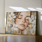 Portrait 190 Canvas Art 90 x 60 cm / Stretched on hidden frame