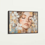 Portrait 190 Canvas Art 90 x 60 cm / Stretched on hidden frame