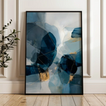Abstract 1902 Canvas Art 60 x 40 cm / Stretched on hidden frame