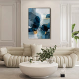 Abstract 1902 Canvas Art 60 x 40 cm / Stretched on hidden frame