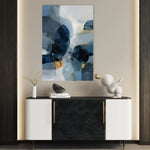 Abstract 1902 Canvas Art 60 x 40 cm / Stretched on hidden frame