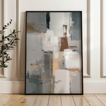 Abstract 1908 Canvas Art 60 x 40 cm / Stretched on hidden frame