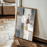 Abstract 1908 Canvas Art 60 x 40 cm / Stretched on hidden frame