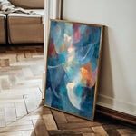 Abstract 1909 Canvas Art 60 x 40 cm / Stretched on hidden frame