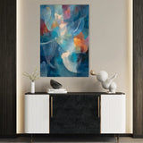 Abstract 1909 Canvas Art 60 x 40 cm / Stretched on hidden frame