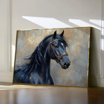 Horses 191 Canvas Art 90 x 60 cm / Stretched on hidden frame