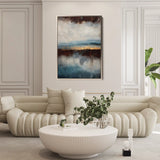 Abstract 1915 Canvas Art 60 x 40 cm / Stretched on hidden frame