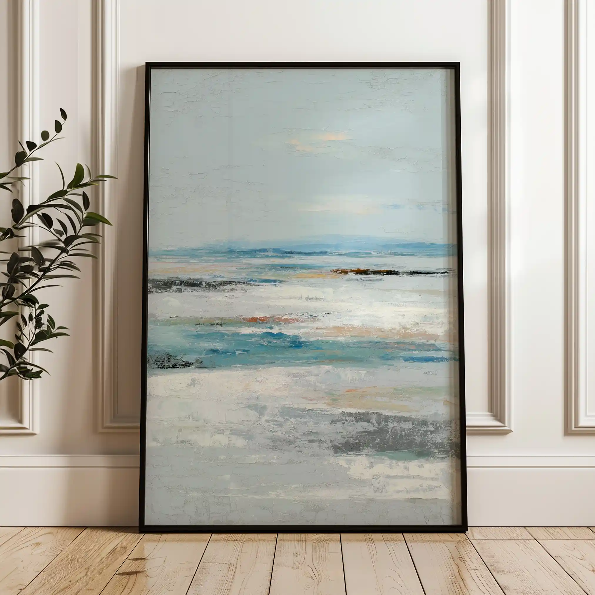 Abstract 1918 Canvas Art 60 x 40 cm / Stretched on hidden frame