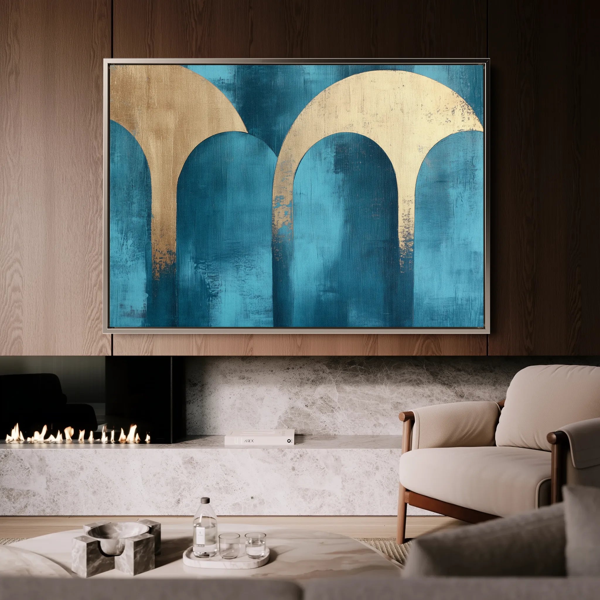 Boho Canvas Wall Art WAD192-BH 90 x 60 cm / Stretched on hidden frame