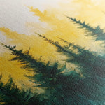 Landscape 192 Canvas Art 90 x 60 cm / Stretched on hidden frame