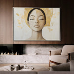 Portrait 192 Canvas Art 90 x 60 cm / Stretched on hidden frame