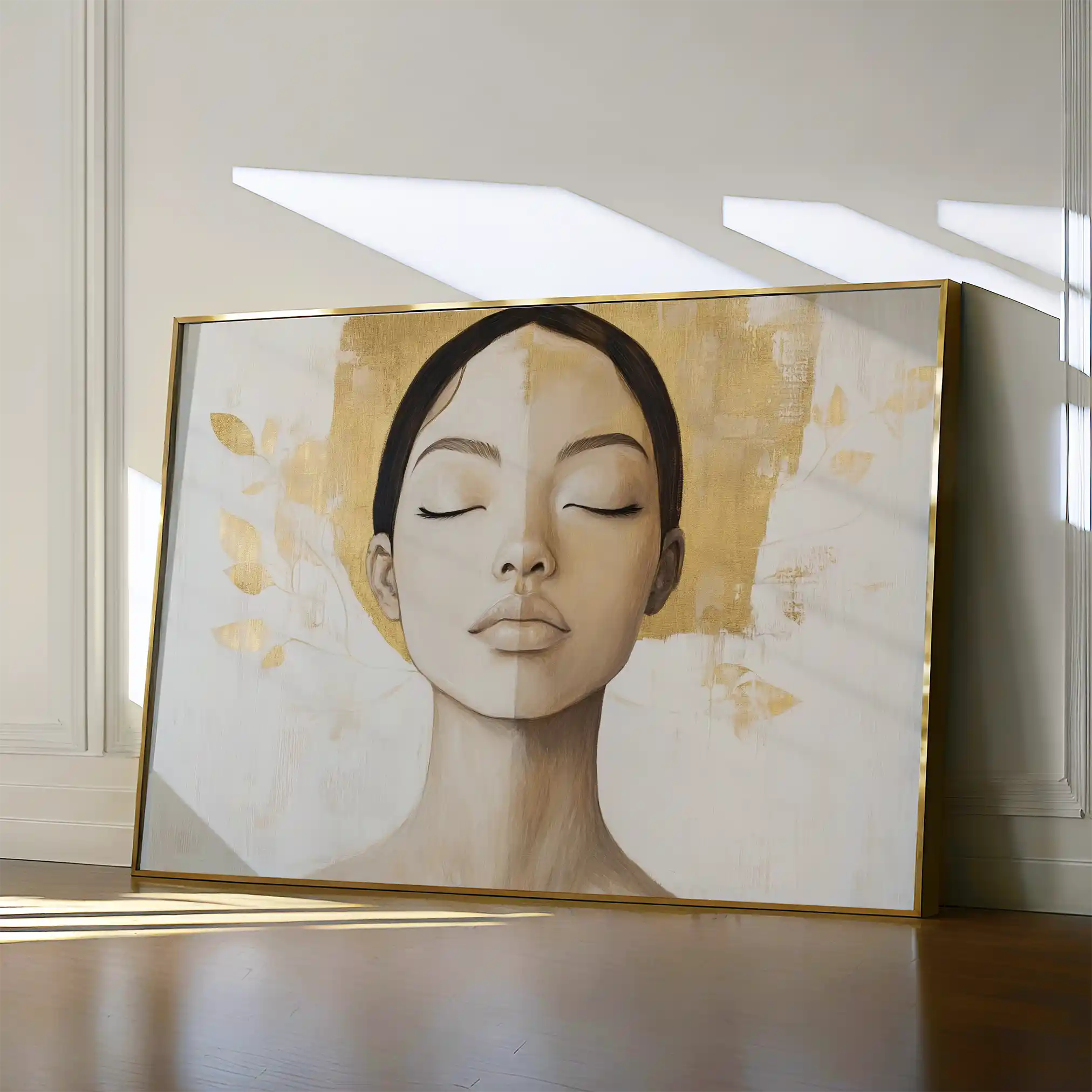 Portrait 192 Canvas Art 90 x 60 cm / Stretched on hidden frame