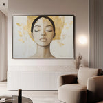 Portrait 192 Canvas Art 90 x 60 cm / Stretched on hidden frame