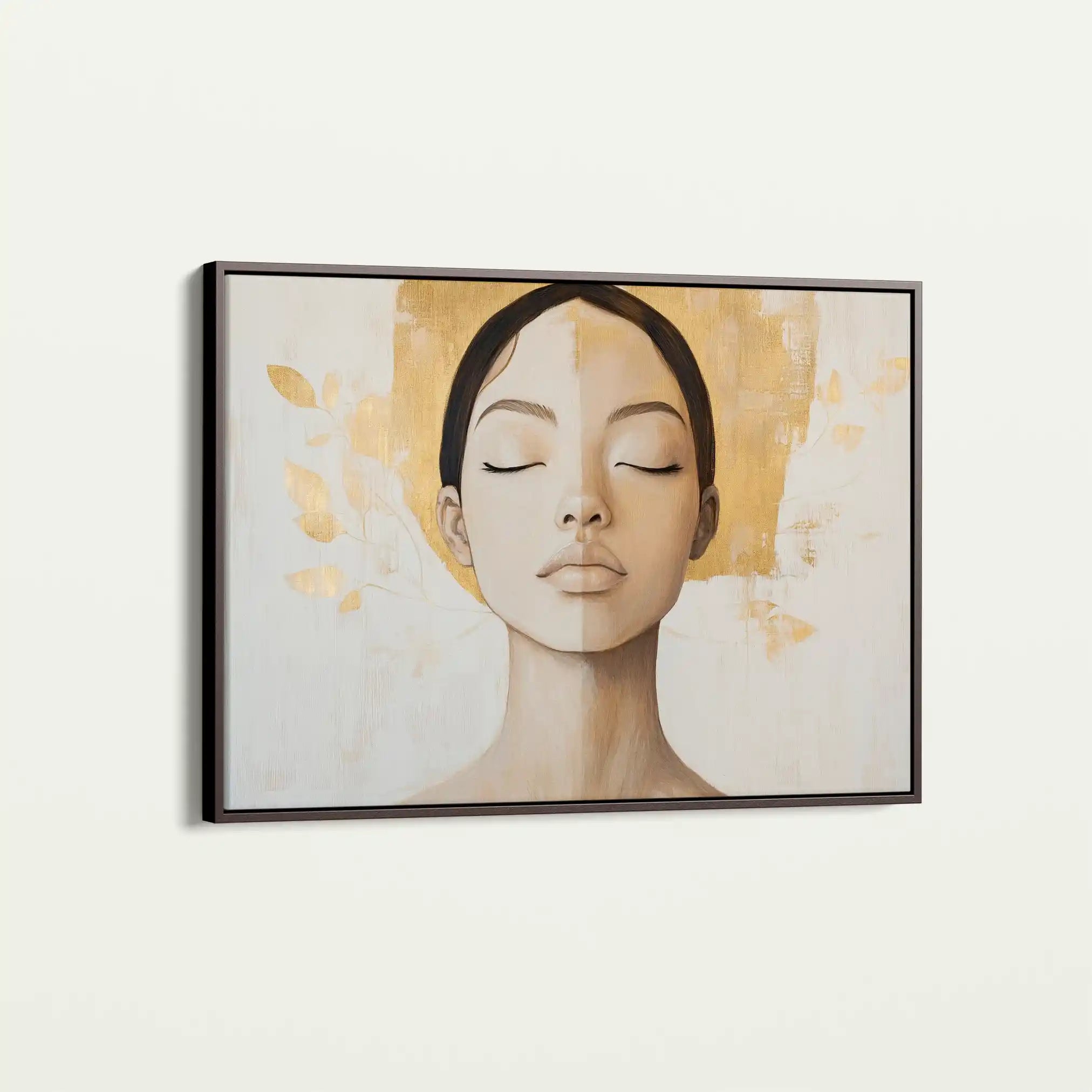 Portrait 192 Canvas Art 90 x 60 cm / Stretched on hidden frame