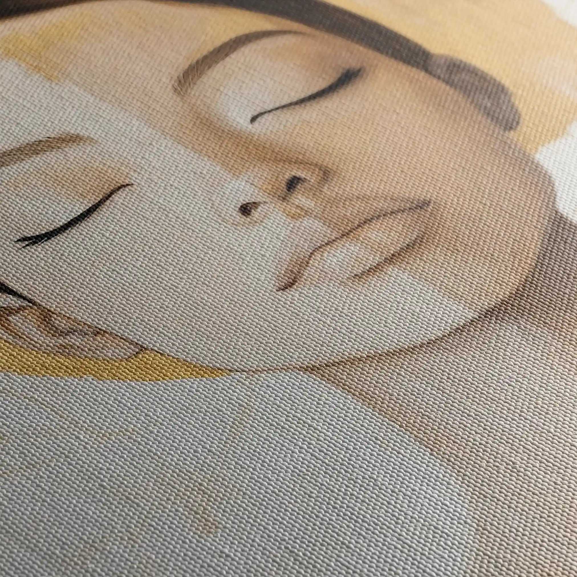 Portrait 192 Canvas Art 90 x 60 cm / Stretched on hidden frame