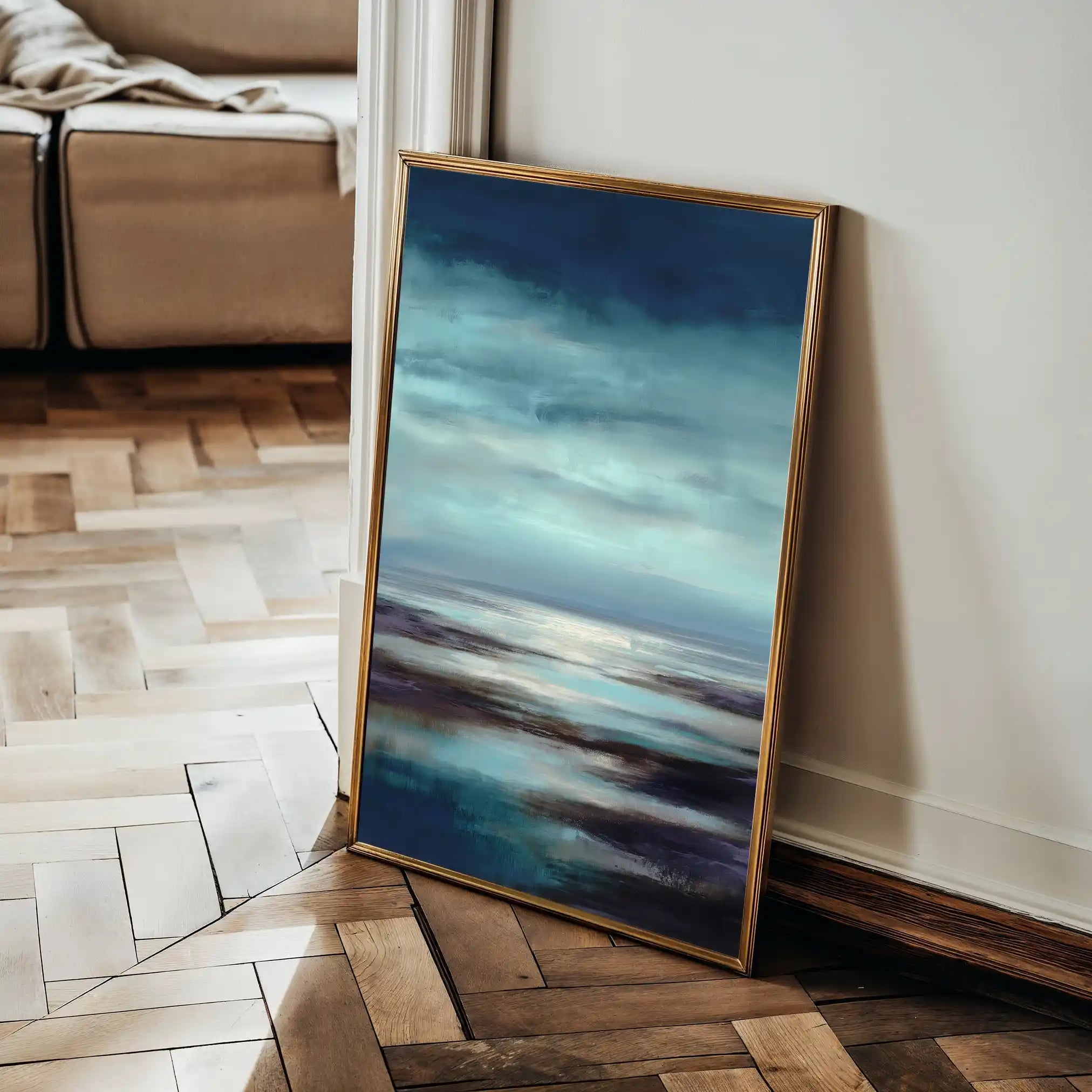 Abstract 1920 Canvas Art 60 x 40 cm / Stretched on hidden frame