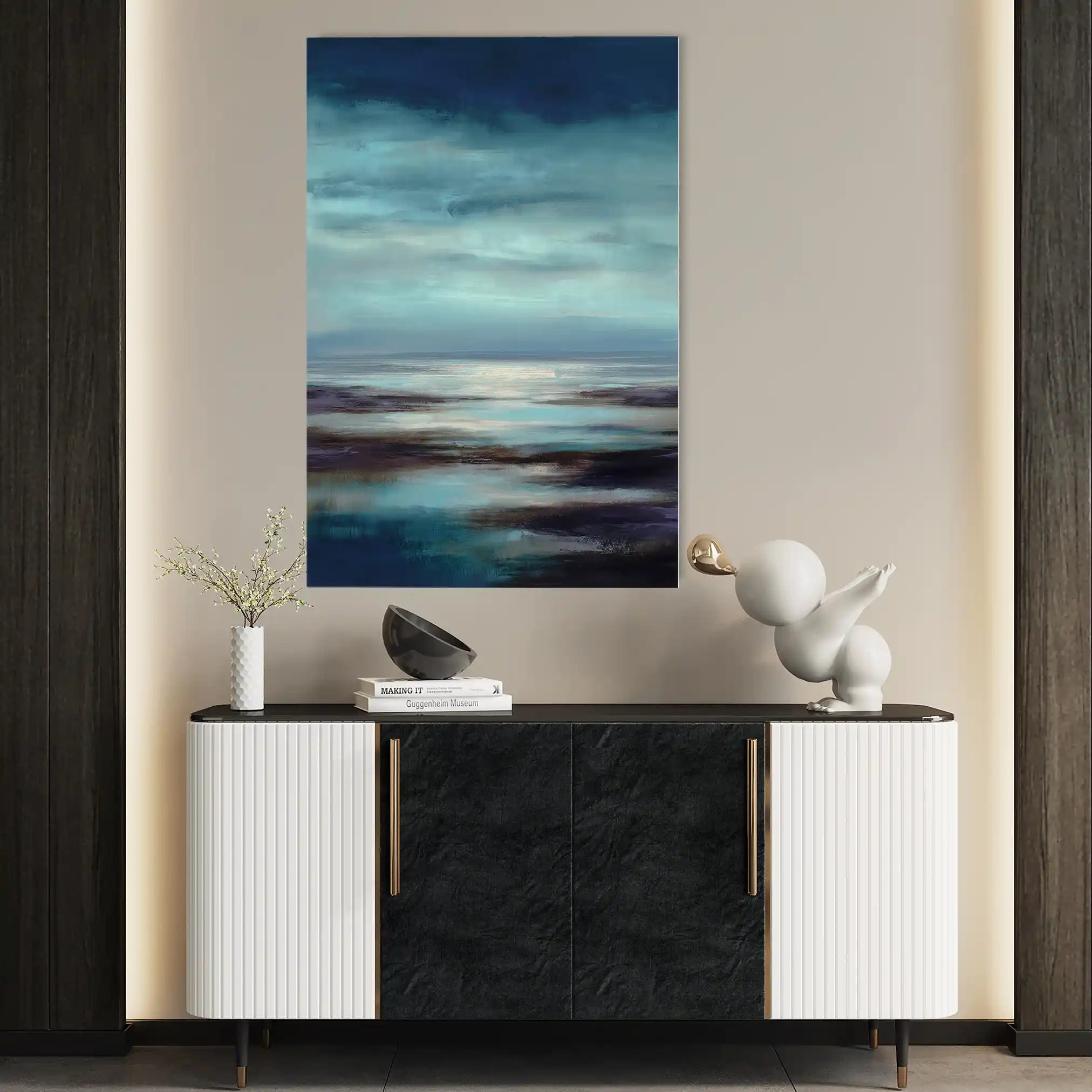 Abstract 1920 Canvas Art 60 x 40 cm / Stretched on hidden frame