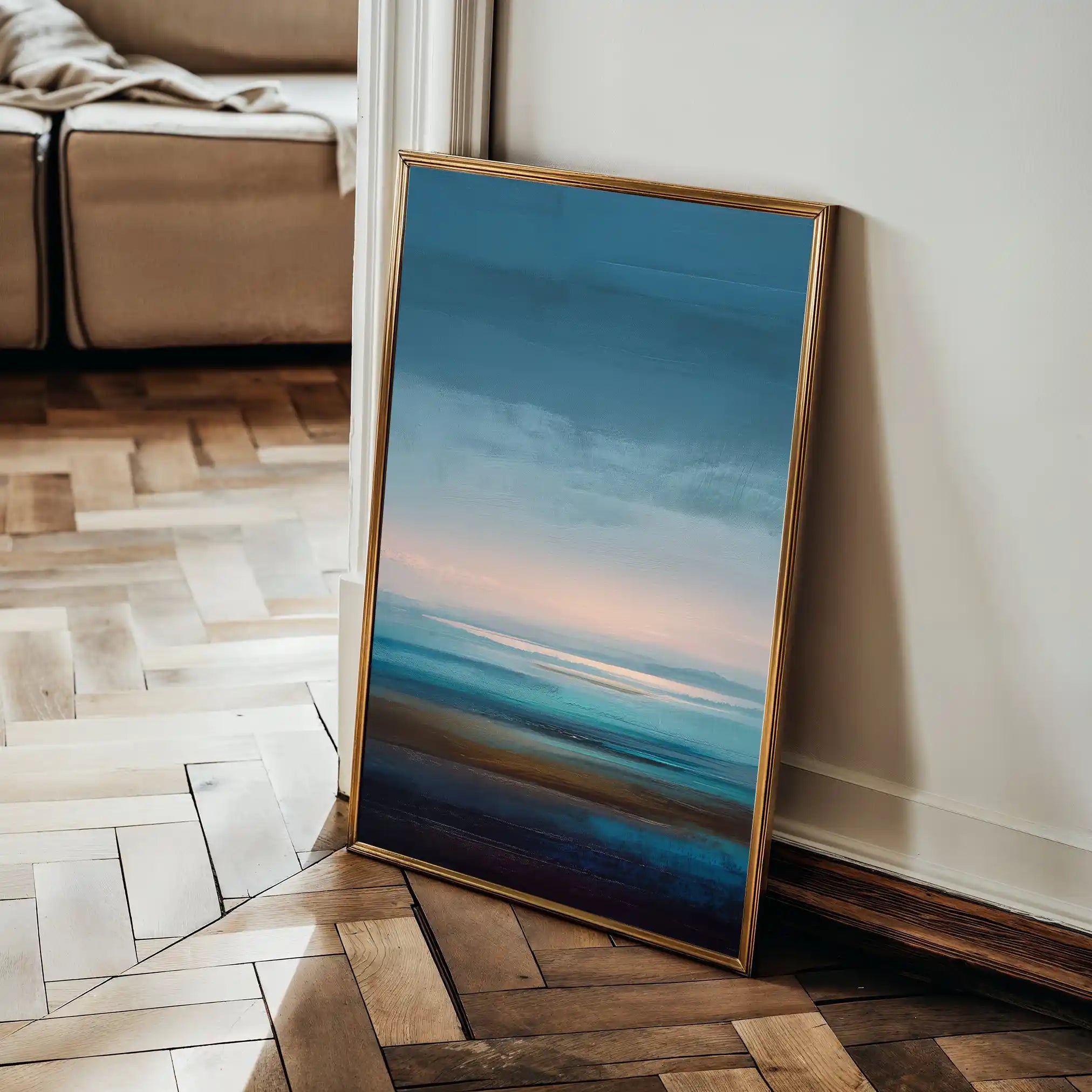 Abstract 1921 Canvas Art 60 x 40 cm / Stretched on hidden frame