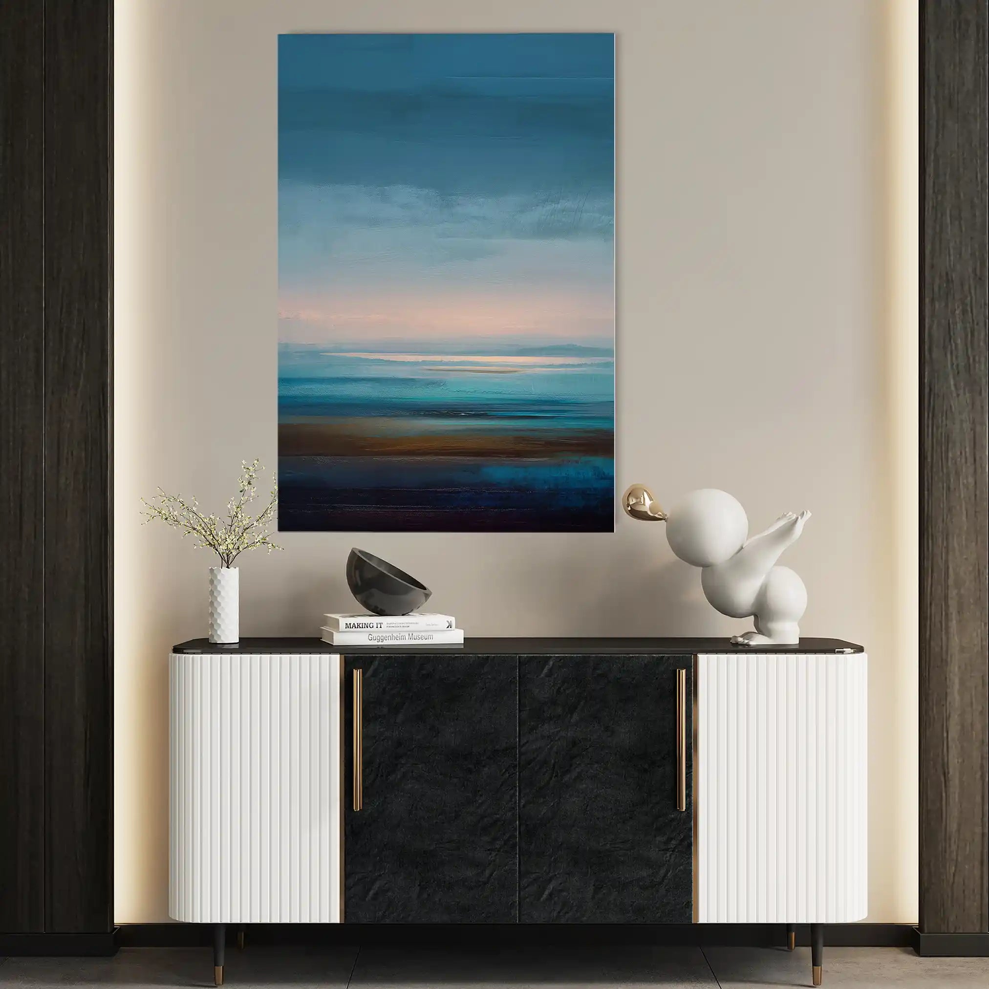 Abstract 1921 Canvas Art 60 x 40 cm / Stretched on hidden frame