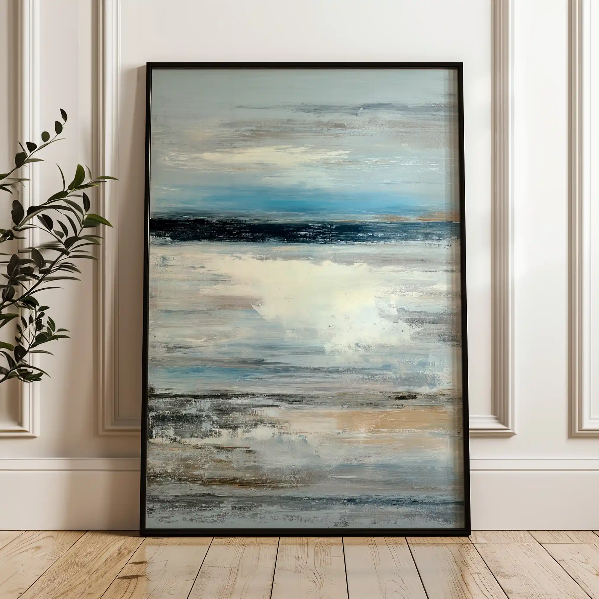 Abstract 1923 Canvas Art 60 x 40 cm / Stretched on hidden frame