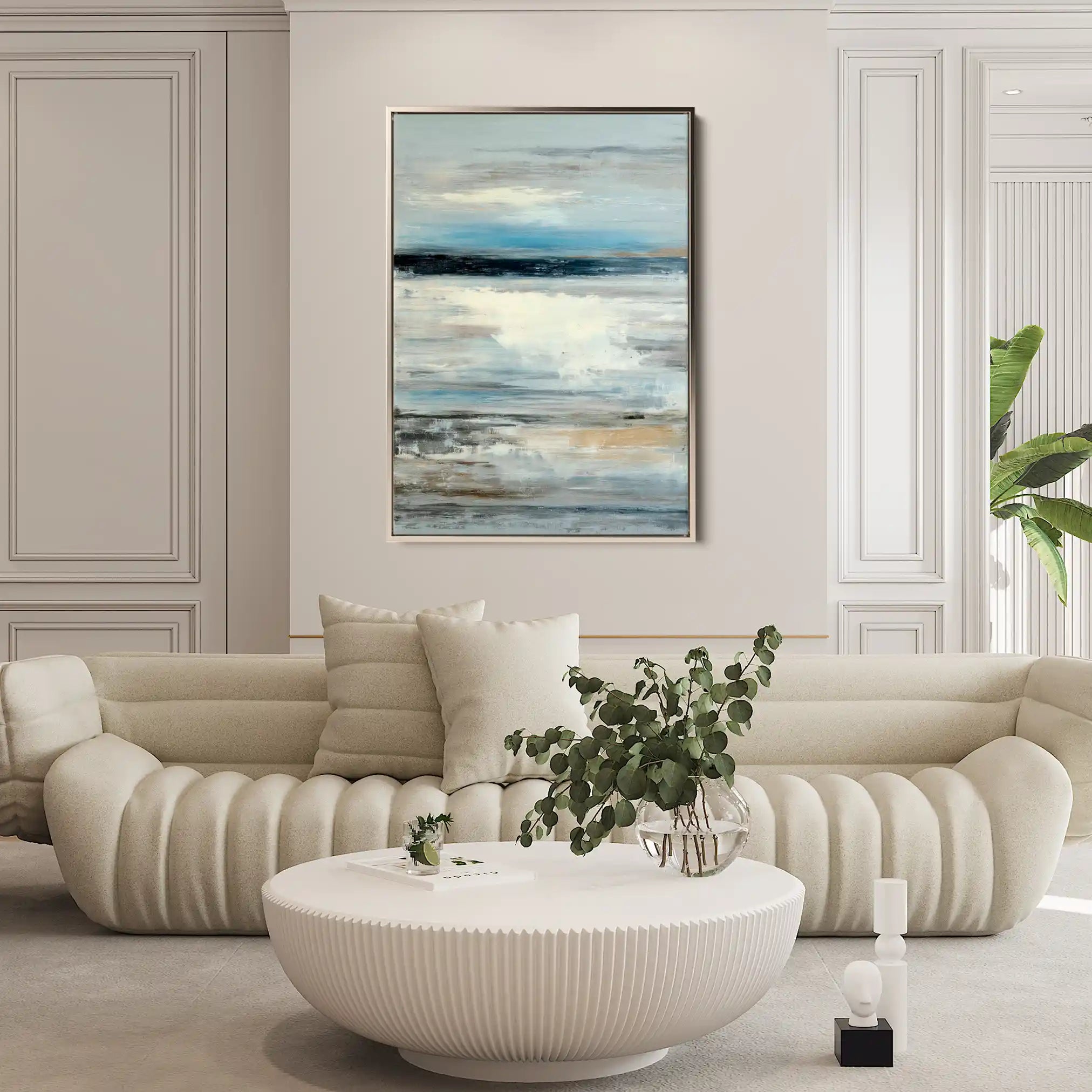 Abstract 1923 Canvas Art 60 x 40 cm / Stretched on hidden frame