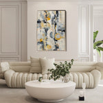 Abstract 1927 Canvas Art 60 x 40 cm / Stretched on hidden frame