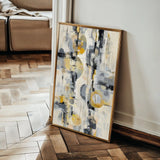 Abstract 1927 Canvas Art 60 x 40 cm / Stretched on hidden frame