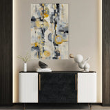 Abstract 1927 Canvas Art 60 x 40 cm / Stretched on hidden frame