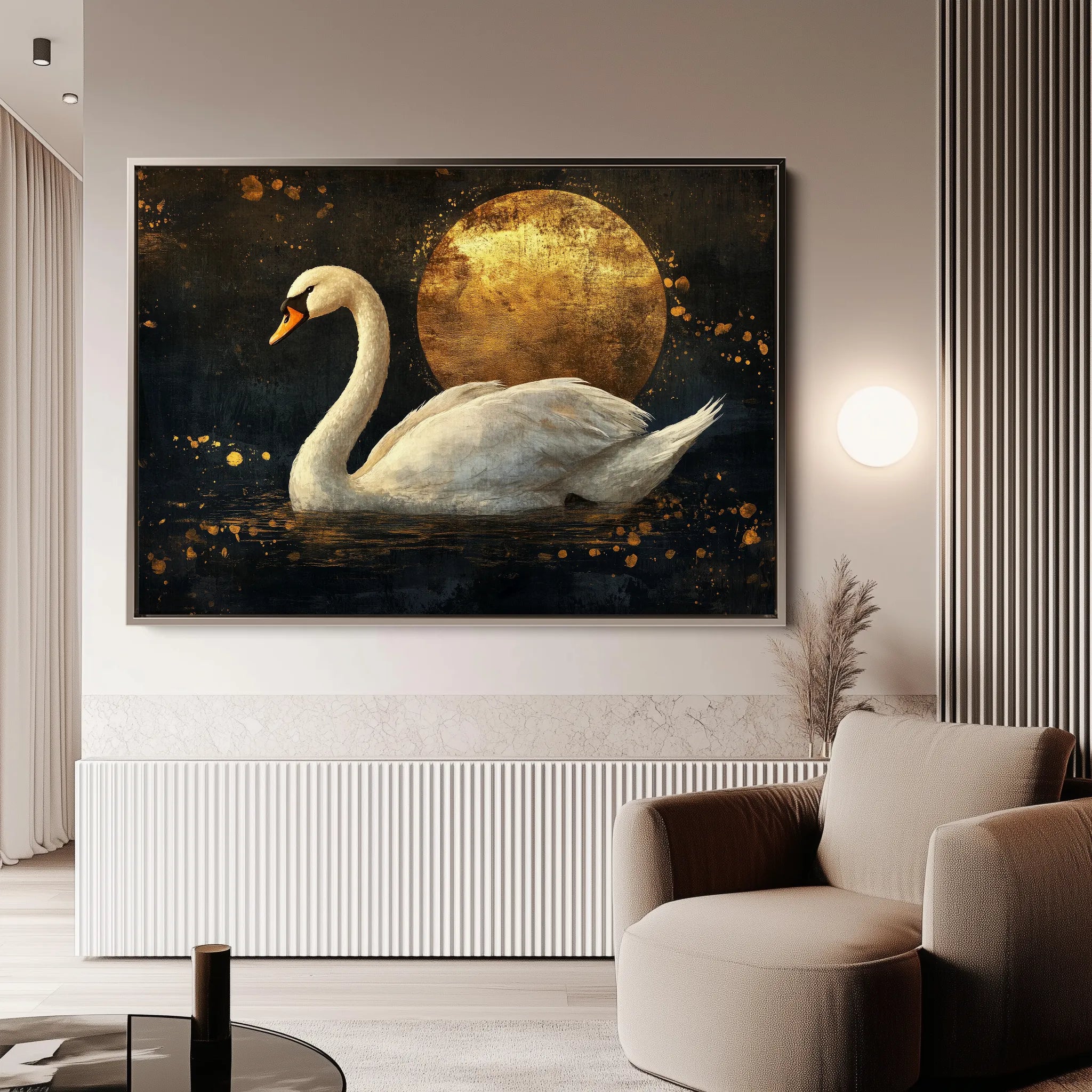 Animals Canvas Wall Art WAD193-AN 90 x 60 cm / Stretched on hidden frame