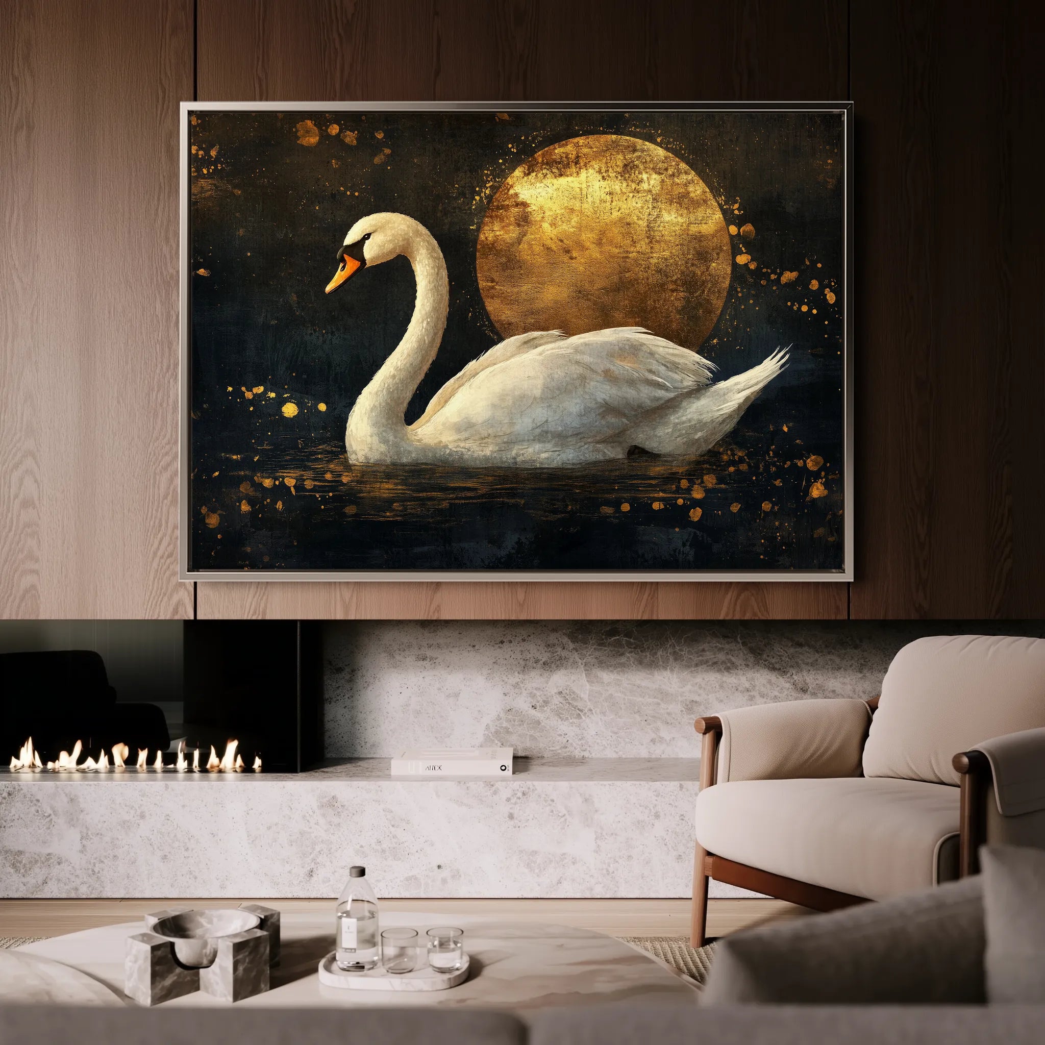 Animals Canvas Wall Art WAD193-AN 90 x 60 cm / Stretched on hidden frame