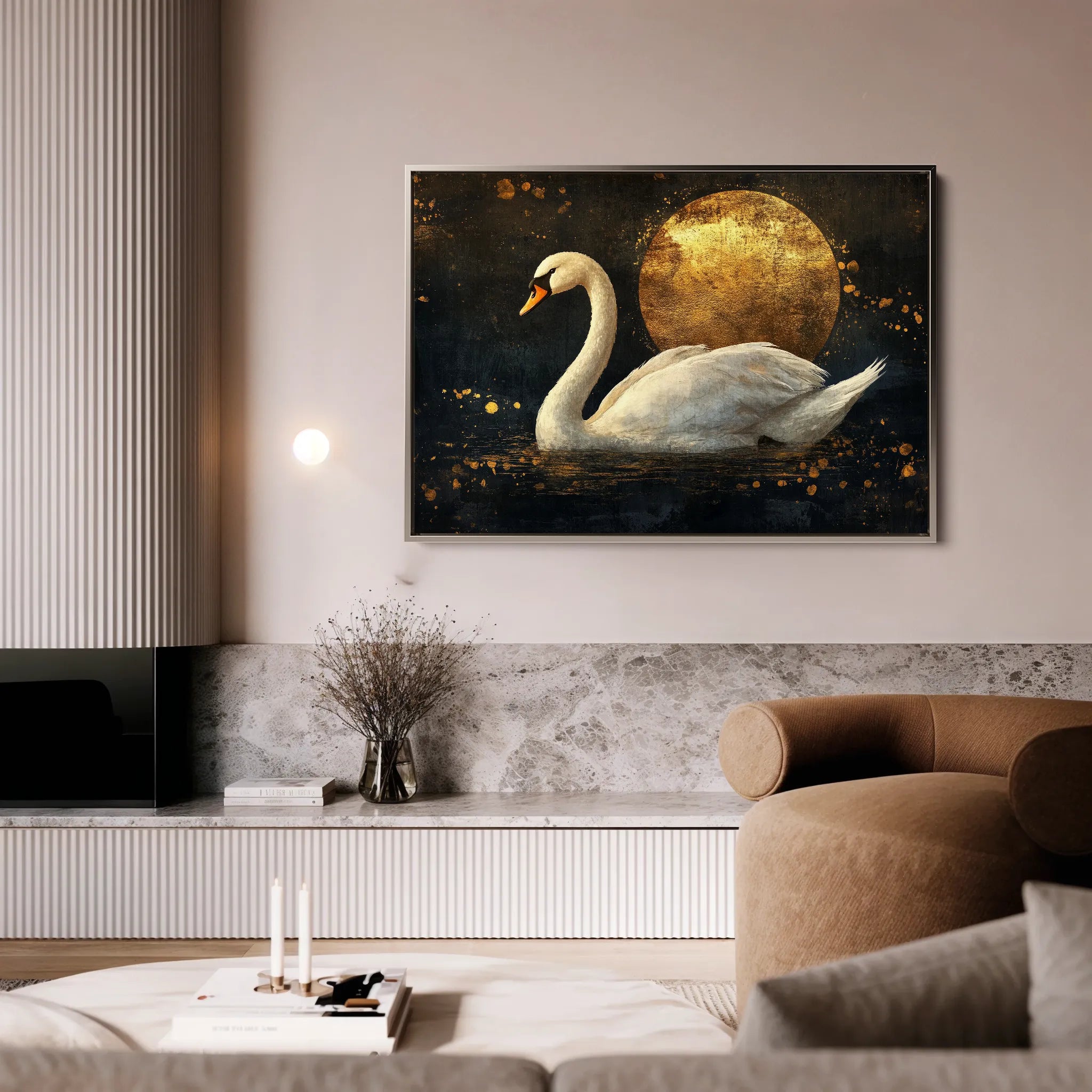 Animals Canvas Wall Art WAD193-AN 90 x 60 cm / Stretched on hidden frame