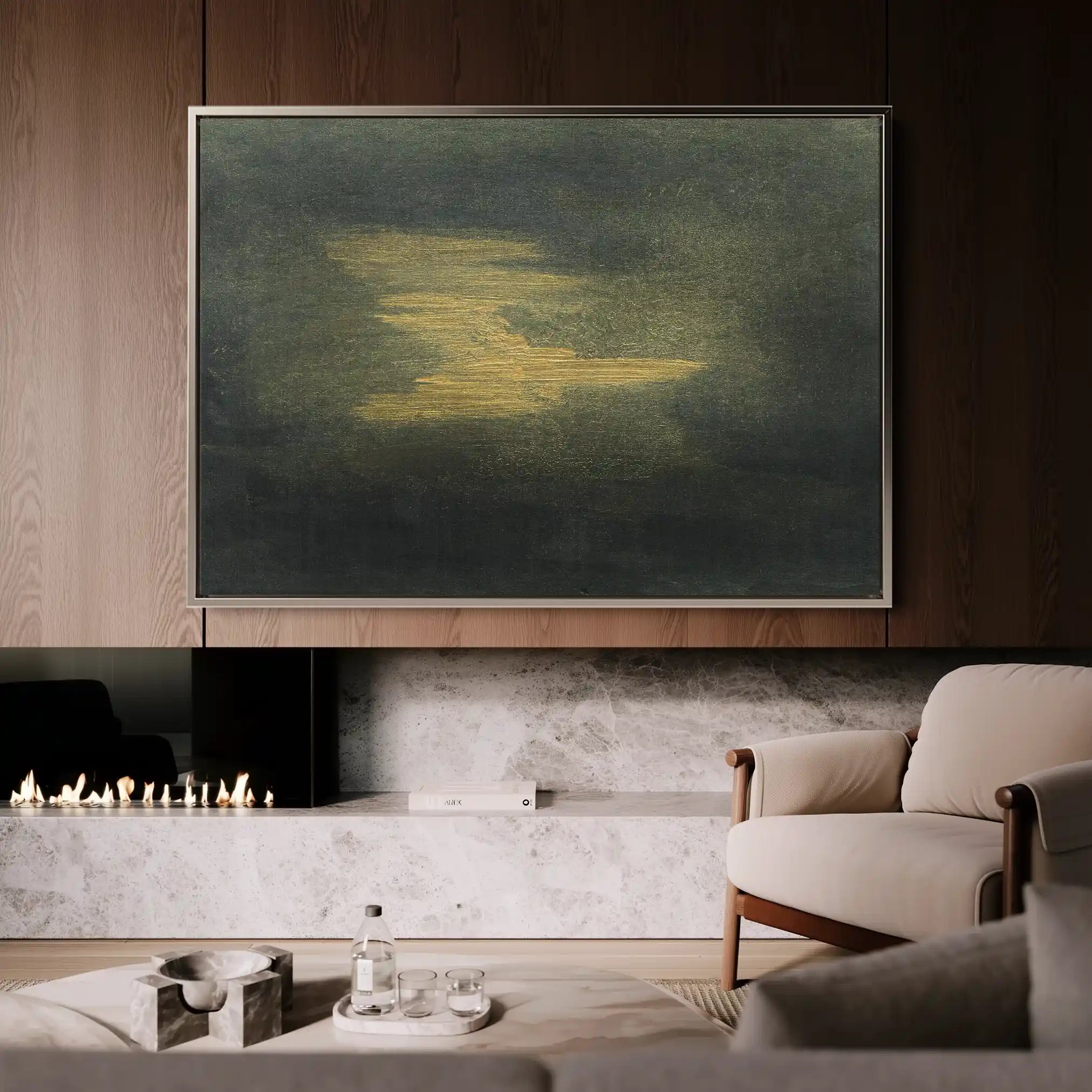 Abstract 193 Canvas Art 60 x 40 cm / Stretched on hidden frame