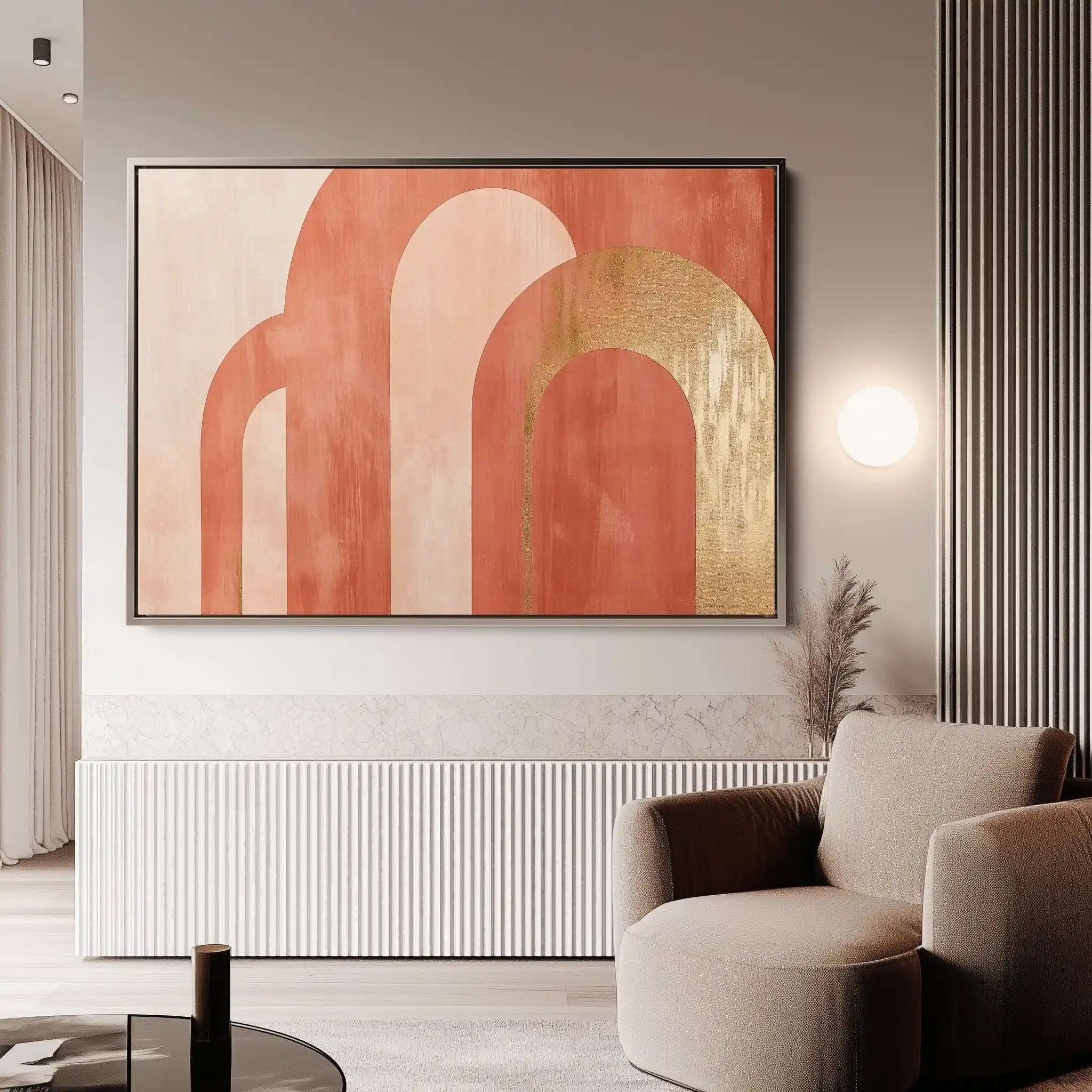 Boho 193 Canvas Art 90 x 60 cm / Stretched on hidden frame