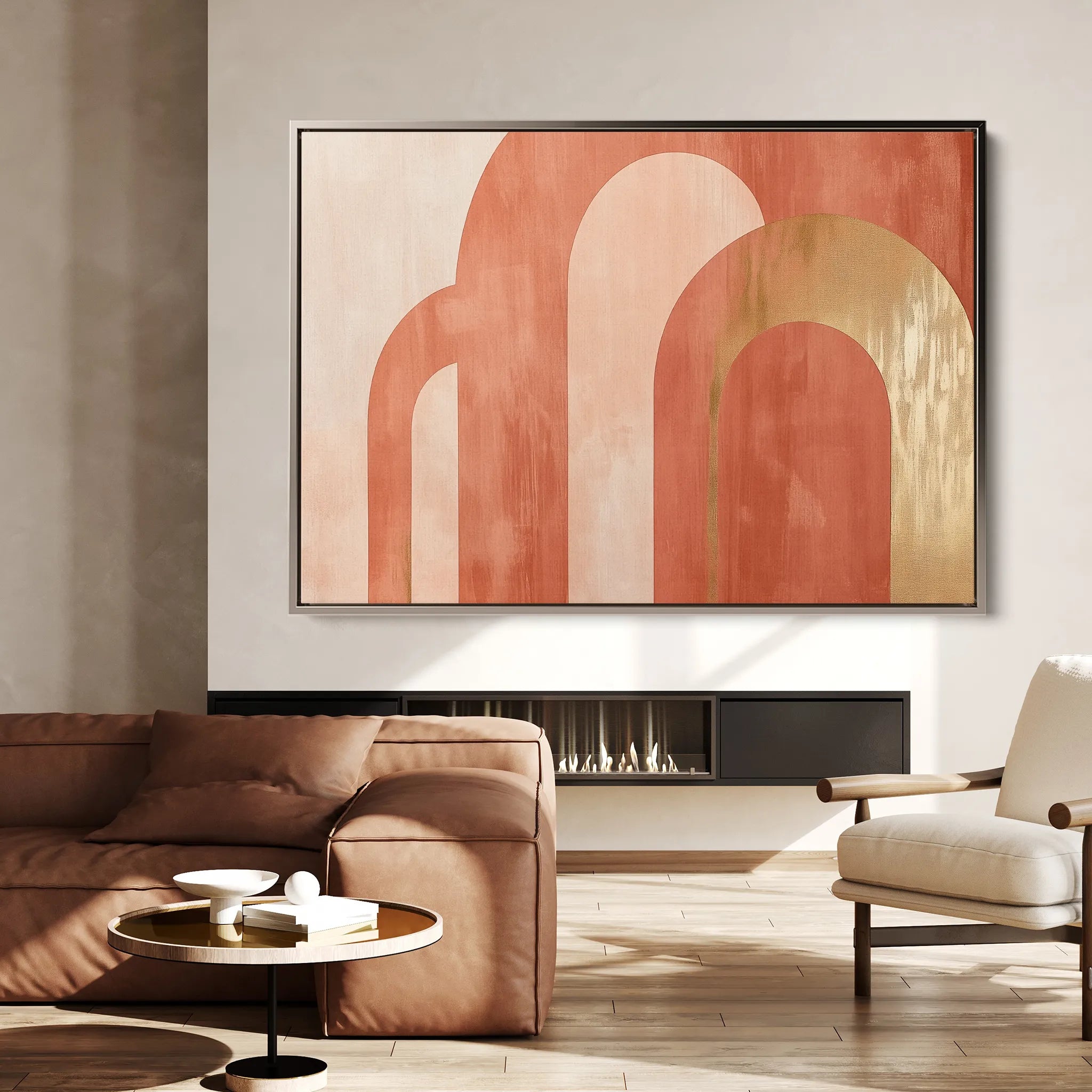 Boho Canvas Wall Art WAD193-BH 90 x 60 cm / Stretched on hidden frame