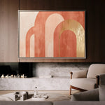 Boho 193 Canvas Art 90 x 60 cm / Stretched on hidden frame
