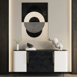 Abstract 1930 Canvas Art 60 x 40 cm / Stretched on hidden frame