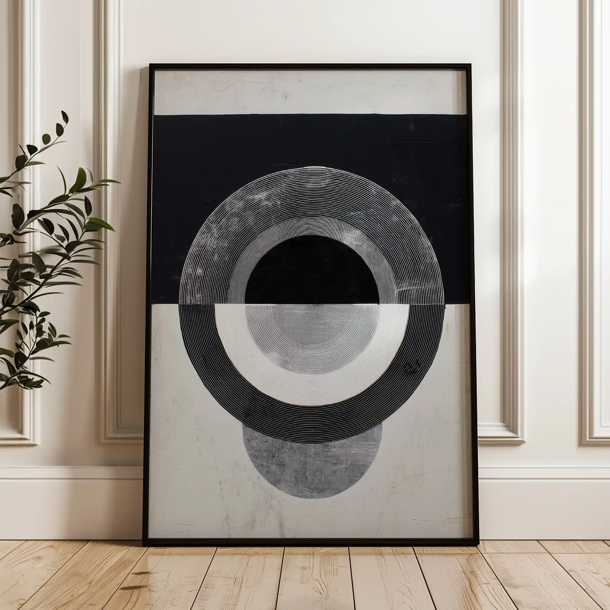 Abstract 1931 Canvas Art 60 x 40 cm / Stretched on hidden frame